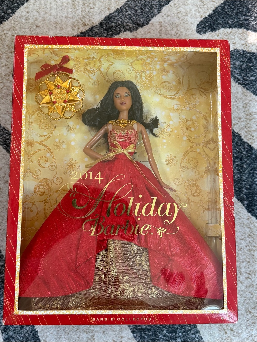Barbie Holiday Barbie African American Collector Edition 2014 12 in